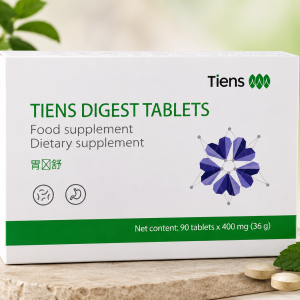 TIENS Digest – tabletės su inulinu, obuolių pektinu ir bakterijų kultūromis, 90 tablečių