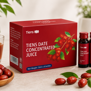 TIENS Date Concentrated Juice – koncentruotos jujubų sultys, 8 × 50 ml